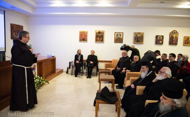 حارس الأرض المقدسة يتحدث حول أعمال الترميم في بازليك القبر المقدس