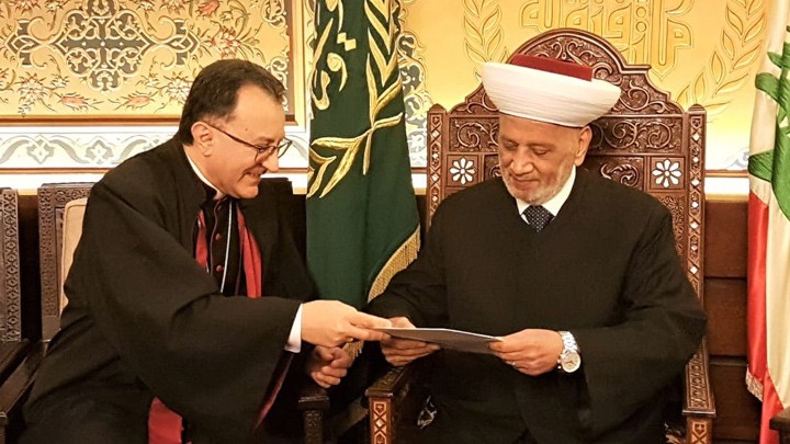 المونسنيور سبيتري من دار الفتوى: نصلّي للبنان لكي يتخطّى هذه المحنة عبر تضامن أبنائه
