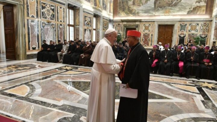 البابا فرنسيس يستقبل وفدا من المعهد الحبري الأثيوبي