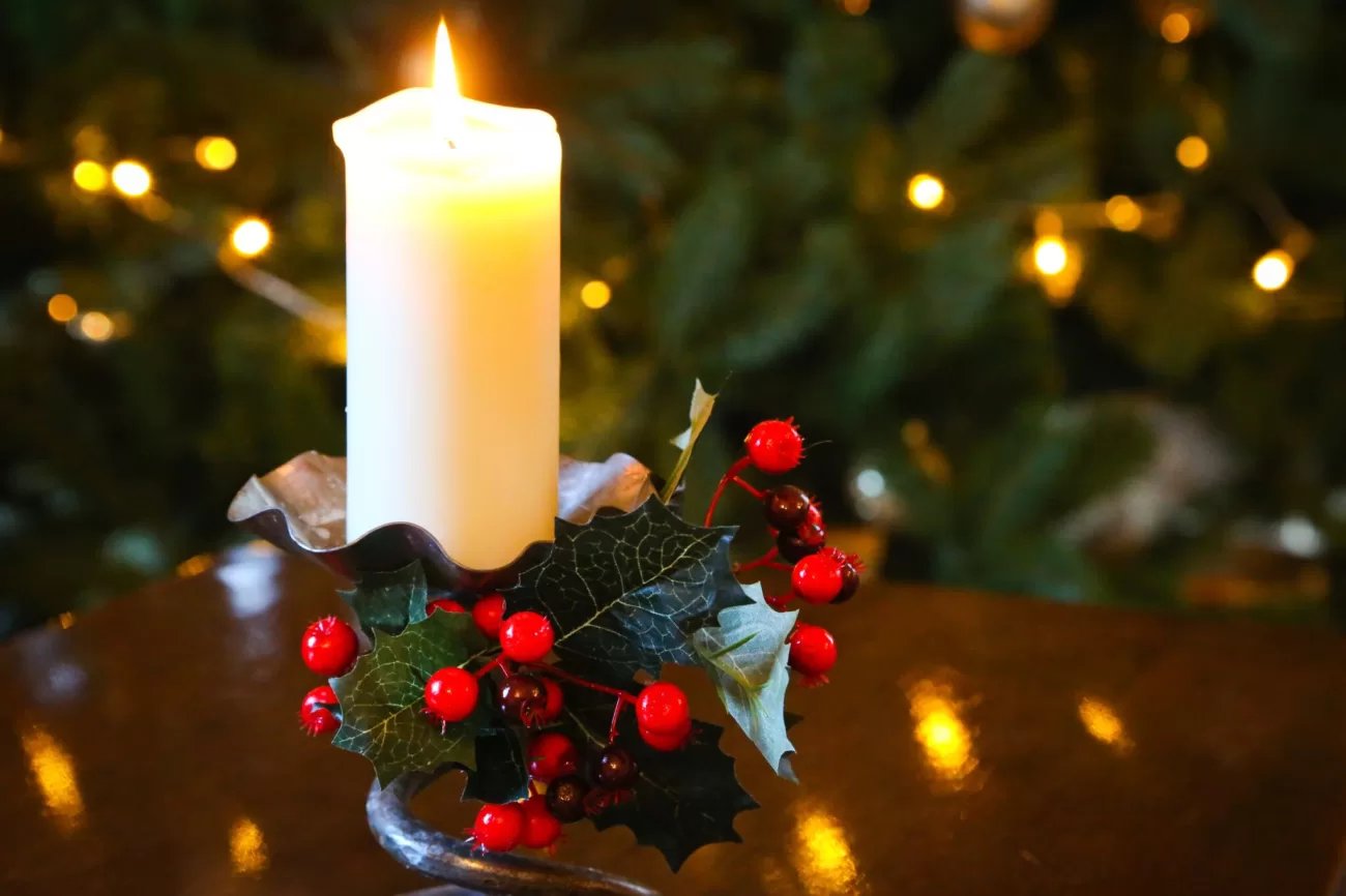 Christmas Candle 1