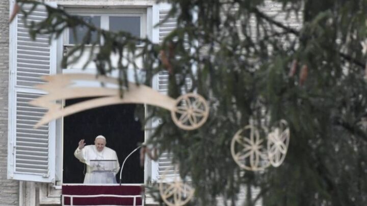 البابا فرنسيس يتلو صلاة التبشير الملائكي Vatican Media