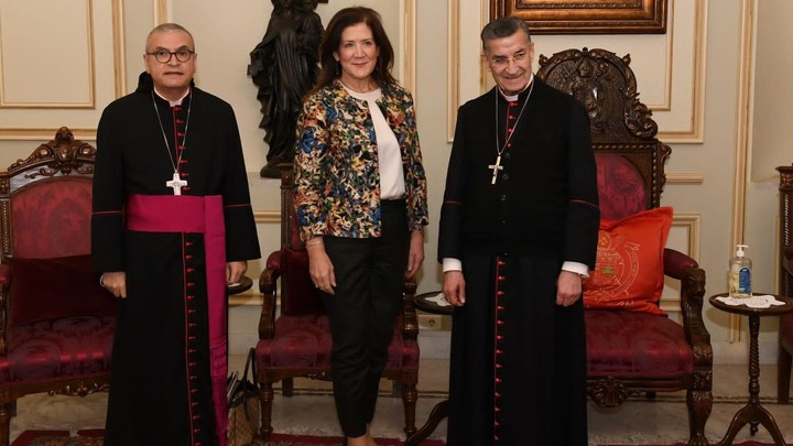 الرّاعي استقبل السّفيرة الأميركيّة