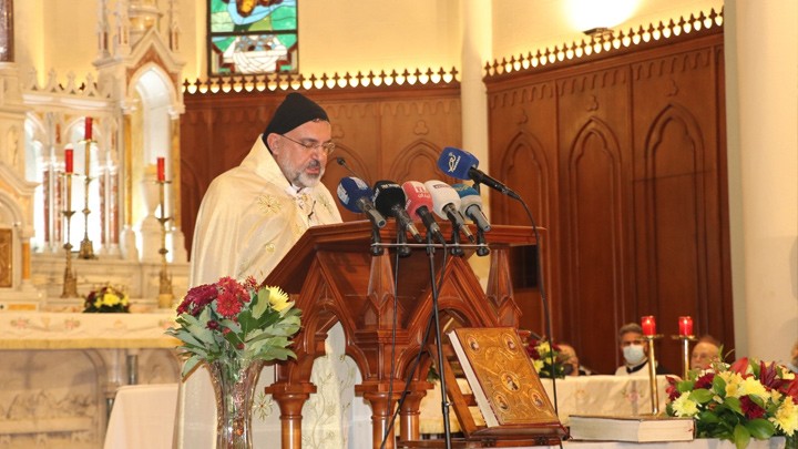 سويف في عيد مار مارون لا يظنّنّ أحد أن بإمكانه جرّ الوطن إلى ثقافة لا تشبه تاريخه وحاضره