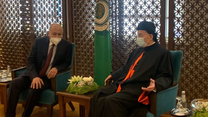 البطريرك الرّاعي يلتقي شيخ الأزهر وأمين عام جامعة الدّول العربيّة، والتّفاصيل؟