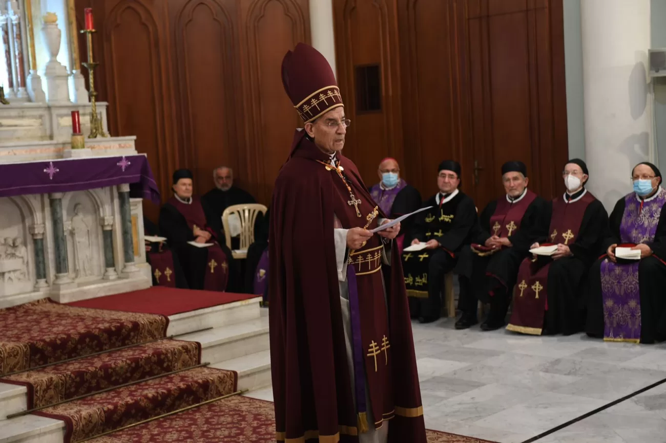 عظة البطريرك الرَّاعي في جنازة المثّلث الرحمة المطران جورج بو جودة