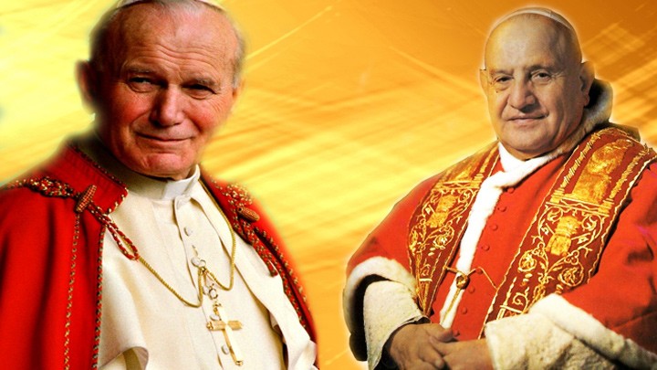 في ذكرى تقديس البابوين اليوحنّايين...