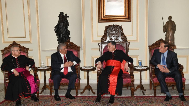 نشاط البطريرك لأمس الثّلاثاء- بكركي