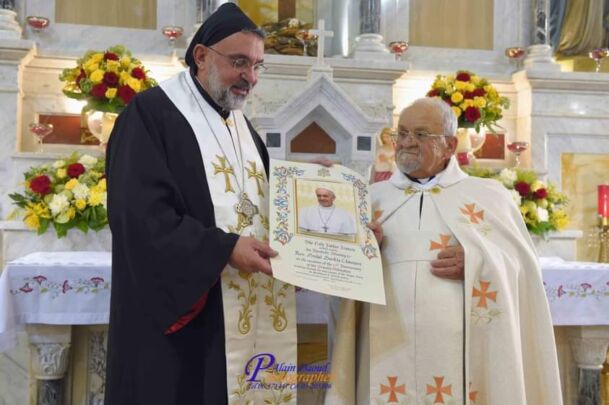 ترأس المطران يوسف سويف القداس الالهي في كنيسة مار سركيس وباخوس- حرف مزيارة