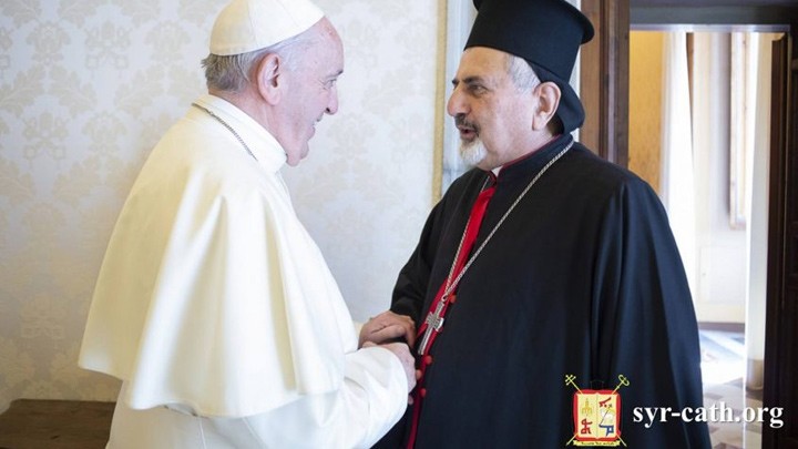 يونان التقى البابا فرنسيس في الفاتيكان، والتّفاصيل