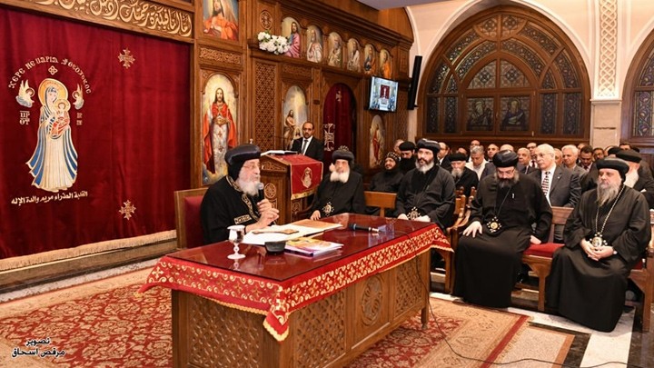 تواضروس الثّاني بالصّلوات الدّائمة والعين المرفوعة نمتلك العين النّقيّة والرّحيمة