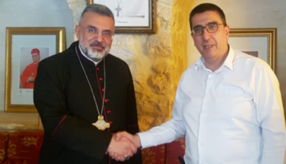 سويف استقبل وزير الشؤون الاجتماعية هيكتور حجار