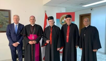 البطريرك الراعي يزور السفارة اللبنانية في عمان