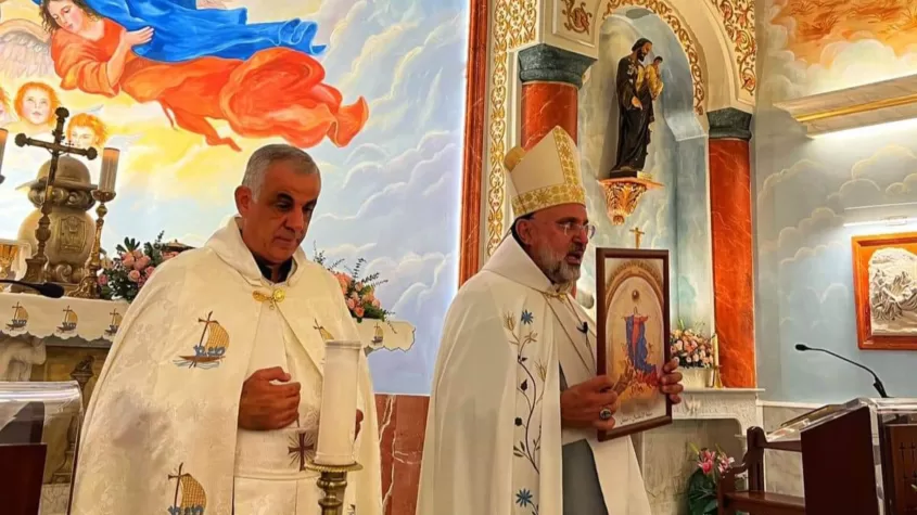 المطران سويف في عيد انتقال السيدة العذراء: تخيّلوا ان لم يكن هناك حياة جديدة لا يوجد قيامة لا يوجد ملكوت يعني لا معنى لحياتنا