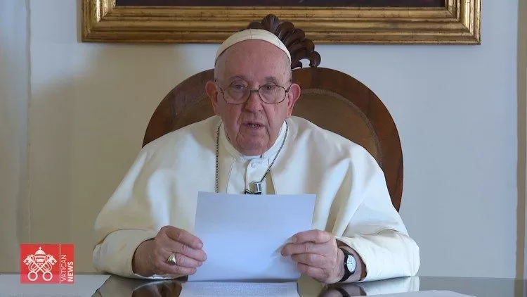 البابا فرنسيس يوجّه رسالة فيديو