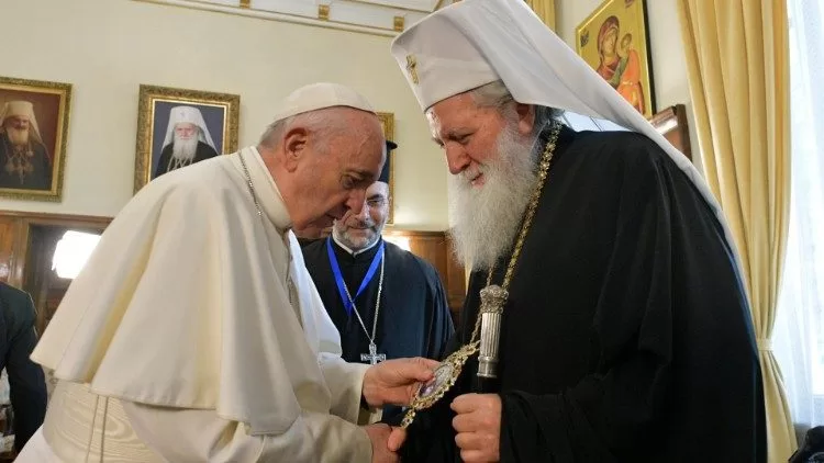 البابا فرنسيس يبرق معزيا لوفاة البطريرك نيوفيتوس بطريرك الكنيسة الأرثوذكسية في بلغاريا