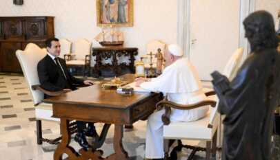البابا فرنسيس يستقبل رئيس جمهورية الإكوادور