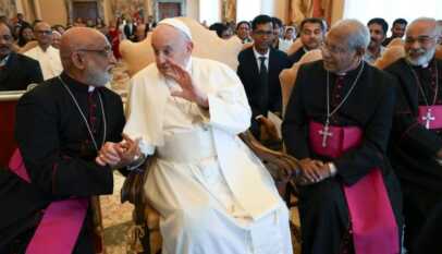 البابا فرنسيس يستقبل وفدا من كنيسة السريان الملابار في الهند