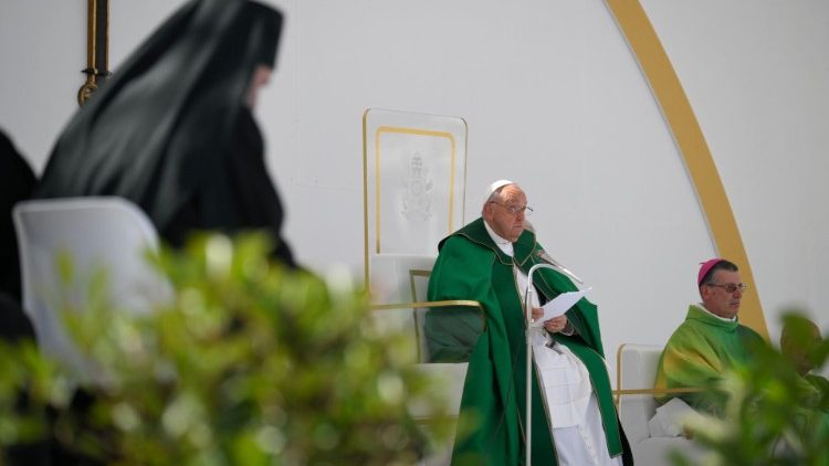 البابا فرنسيس: لنغذِّ حلم حضارة جديدة مبنية على السلام والأخوَّة (VATICAN MEDIA Divisione Foto)