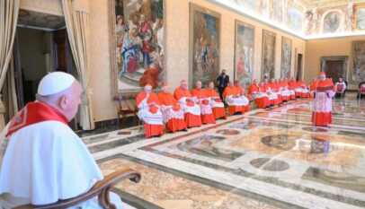 البابا فرنسيس يترأس كونسيستوارًا لإعلان قداسة بعض الطوباويين (Vatican Media)