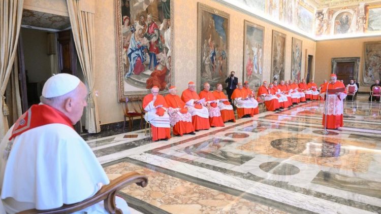 البابا فرنسيس يترأس كونسيستوارًا لإعلان قداسة بعض الطوباويين (Vatican Media)