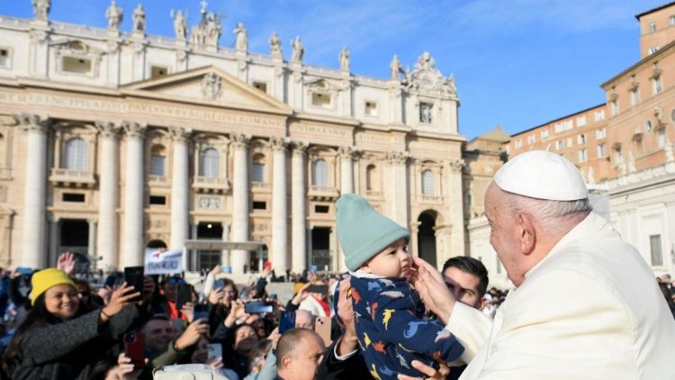 البابا فرنسيس، المقابلة العامة مع المؤمنين ١٣ تشرين الثاني نوفمبر ٢٠٢٤ (Vatican Media)