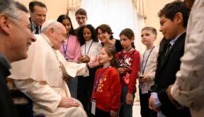 البابا: سأقوم بإعداد إرشاد رسولي مخصص للأطفال (VATICAN MEDIA Divisione Foto)